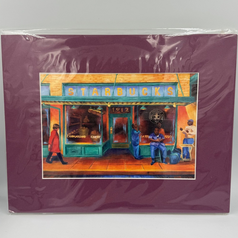Pike‎ Place Market Seattle 2006 Art Print by Evan Jones 1/800 Limited Edition
